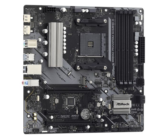 Материнська плата ASRock B550M Phantom Gaming 4 Socket AM4