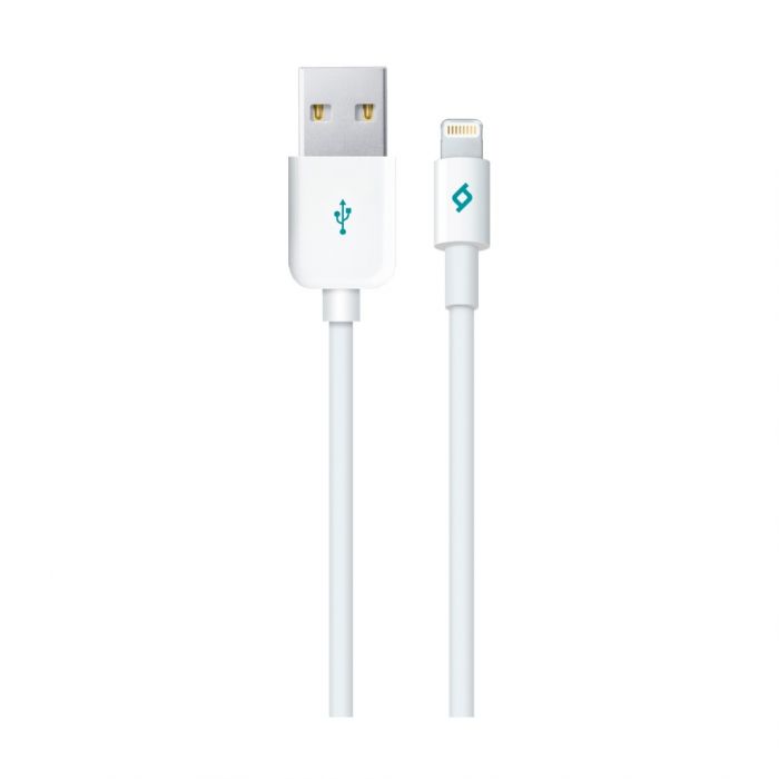 Кабель Ttec USB - Lightning (M/M), 1.2 м, White (2DKM01B)