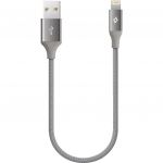 Кабель Ttec USB - Lightning (M/M), AlumiCable Mini, 0.3 м, Space Gray (2DK28UG)