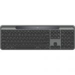 Клавiатура бездротова Logitech Slim Solar+ for Business Graphite (920-013779)