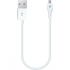 Кабель Ttec USB - мicro USB (M/M), Mini, 0.3 м, White (2DK7513B) 
