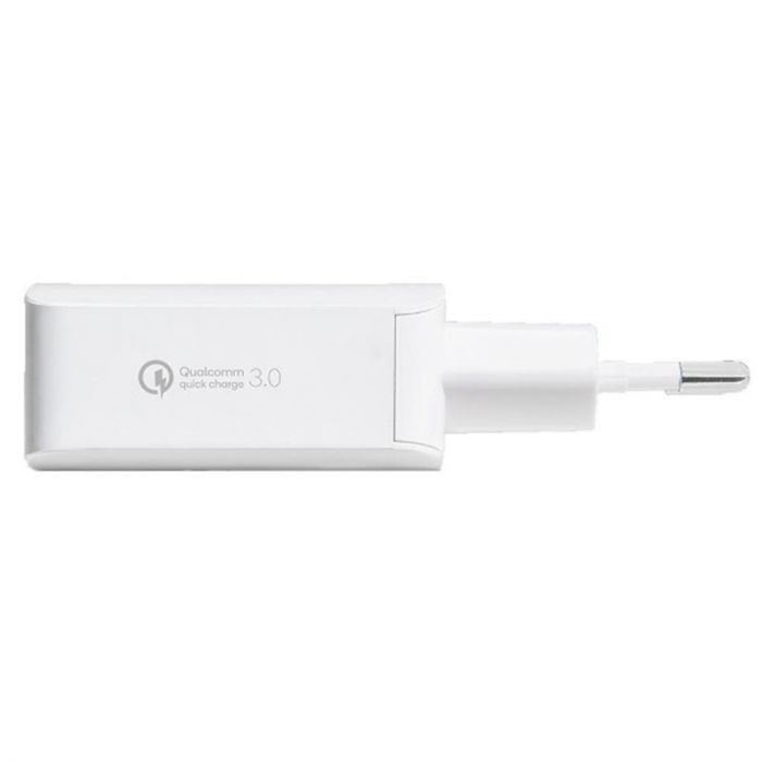 Мережевий зарядний пристрій Ttec SpeedCharger QC 3.0 USB 3A 18W White (2SCQC01K)