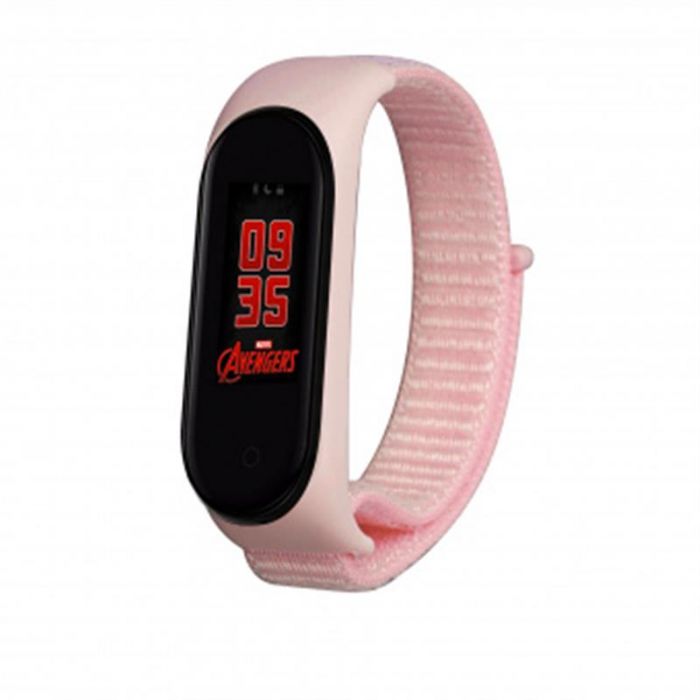 Ремінець BeCover Nylon Style для Xiaomi Mi Smart Band 5/Mi Smart Band 6 Pink (705428)