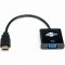 Адаптер Atcom HDMI - VGA (M/F),  0.1 м, Black (9220)