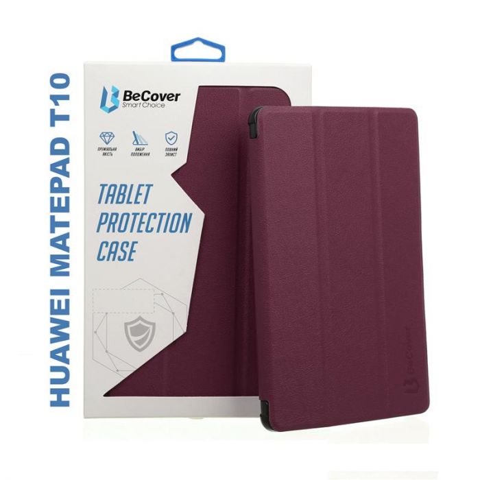 Чохол-книжка BeCover Smart Case для Huawei MatePad T 10 Red Wine (705396)