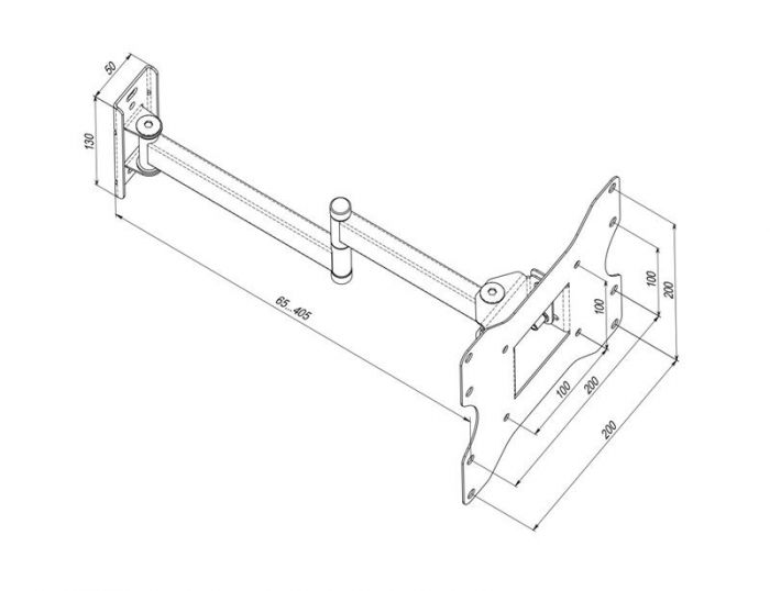 Кронштейн KSL Simpler 27ET (VESA200х200)