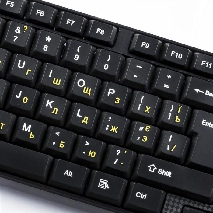 Клавіатура Piko KB-005 Ukr Black (1283126472459)