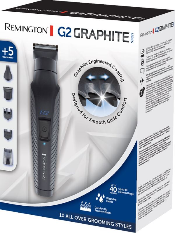 Машинка для стрижки Remington PG2000 Graphite Series G2