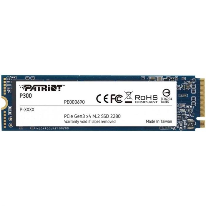 Накопичувач SSD 2TB Patriot P300 M.2 2280 PCIe NVMe 3.0 x4 TLC (P300P2TBM28)