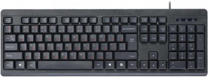 Клавiатура Maxxter KB-112-U Black