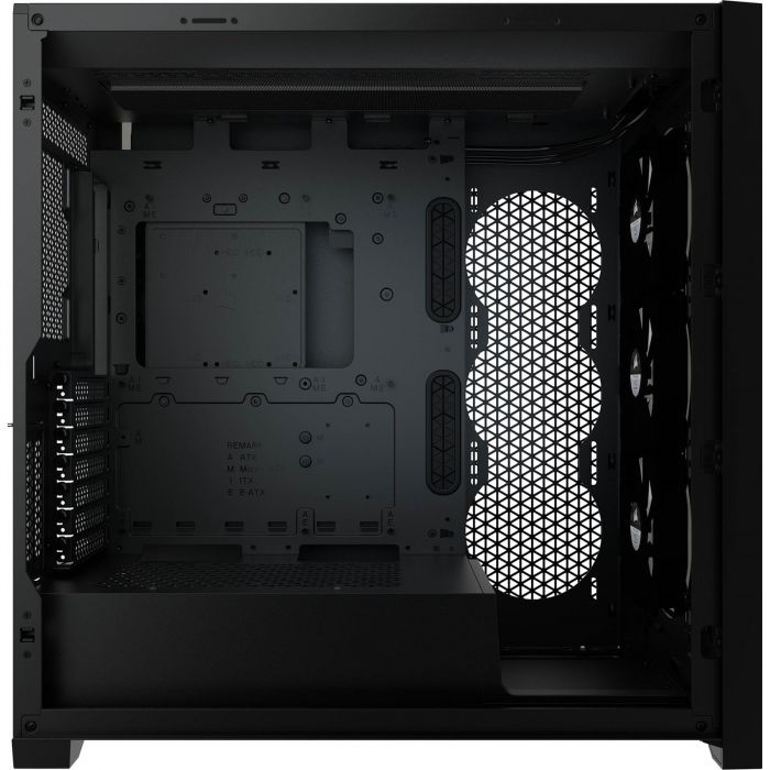 Корпус Corsair iCUE 5000X RGB Tempered Glass Black (CC-9011212-WW) без БЖ