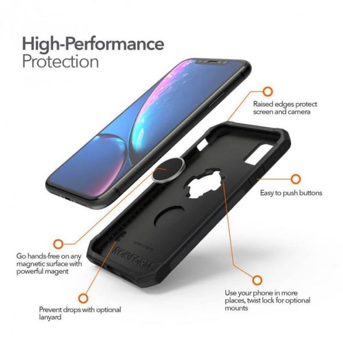 Чохол-накладка Rokform Rugged для Apple iPhone 11 Pro Max Gun Metal (306843P)