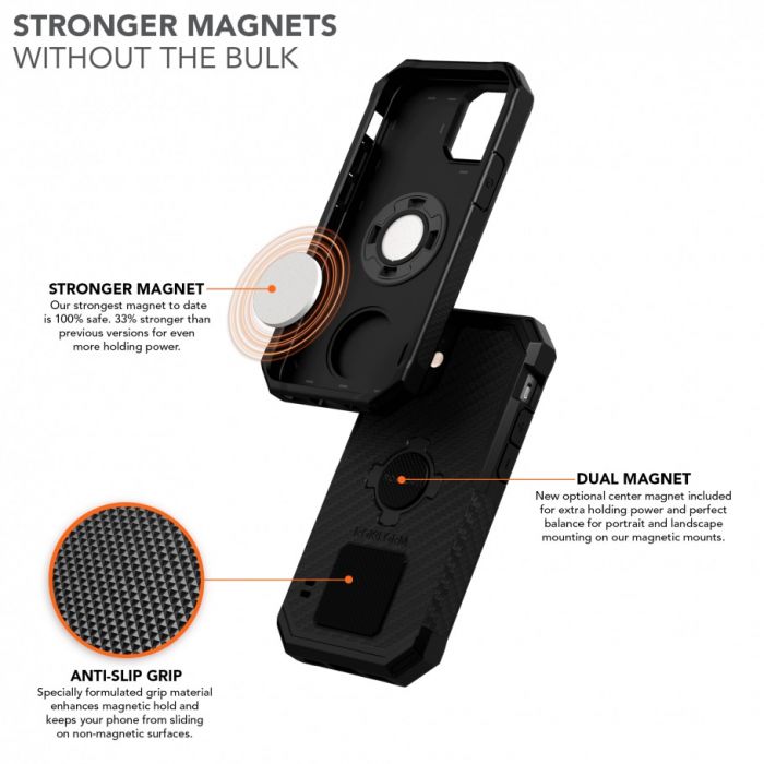 Чохол-накладка Rokform Rugged Case для Apple iPhone 12 Mini Black (307201P)