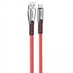 Кабель ColorWay USB - micro USB (M/M), 2.4 А, 1 м, Red (CW-CBUM011-RD)