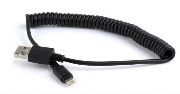 Кабель Cablexpert USB - Lightning V 2.0 (M/M), 1.5 м, чорний (CC-LMAM-1.5M)