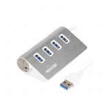 USB-хаб Maxxter 4 ports Silver (HU3A-4P-01)