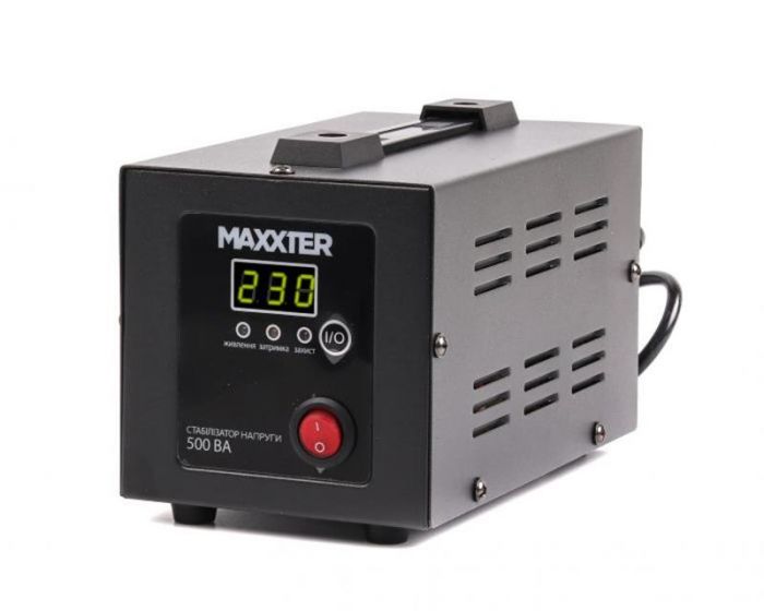 Стабілізатор Maxxter MX-AVR-E500-01 500VA