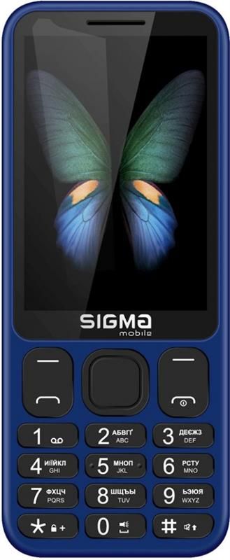 Мобiльний телефон Sigma mobile X-Style 351 Lider Dual Sim Blue_