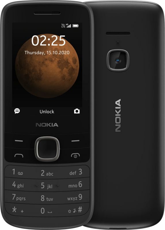 Мобільний телефон Nokia 225 4G Dual Sim Black