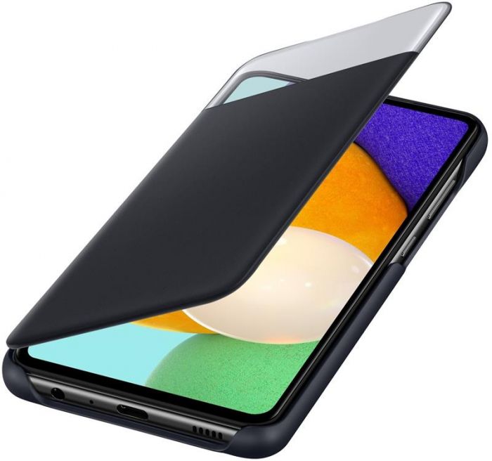 Чохол-книжка Samsung S View Wallet Cover для Samsung Galaxy A52 SM-A525 Black (EF-EA525PBEGRU)