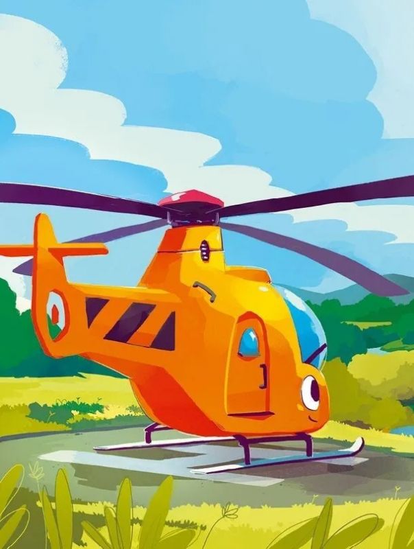 Гелікоптер Гуґо. Маленький моторчик — велике серце / Міхаєль Енґлер