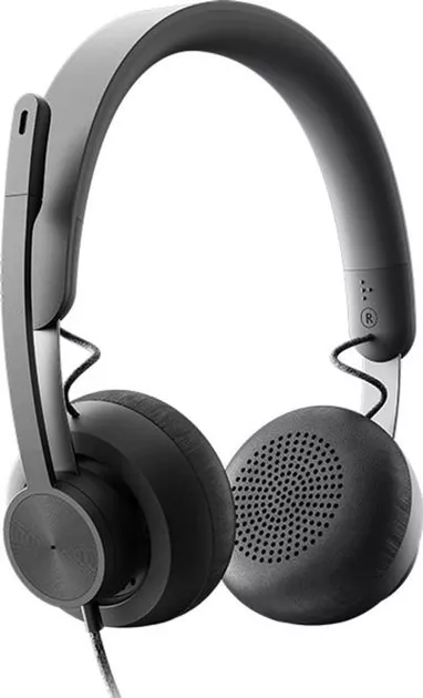 Гарнітура Logitech Zone Wired Black (981-000870)