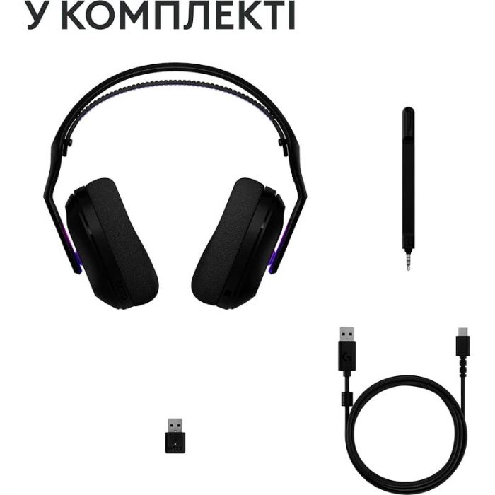 Гарнитура Logitech G522 LightSpeed Wireless Gaming Headset Black (981-001544)