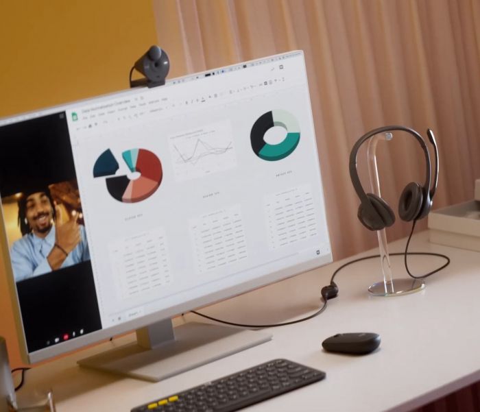 Гарнітура Logitech H390 USB-C Midnight Black (981-001576)