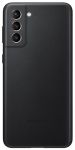 Чохол-накладка Samsung Leather Cover для Samsung Galaxy S21+ SM-G996 Black (EF-VG996LBEGRU)