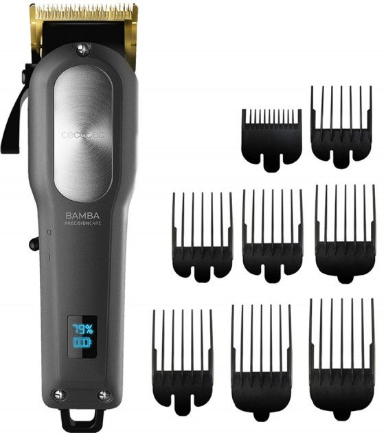 Машинка для стрижки Cecotec Bamba PrecisionCare ProClipper Titanium Go CCTC-04218 (8435484042185)