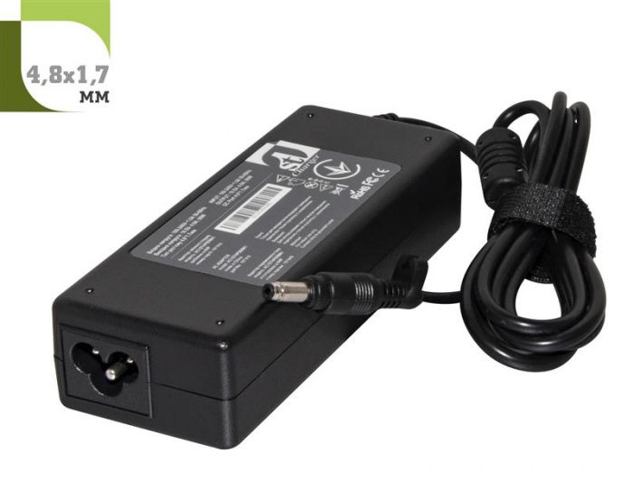 Блок живлення 1StCharger для ноутбука HP 18.5V 90W 4.9A 4.8х1.7мм (AC1STHP90WA1)