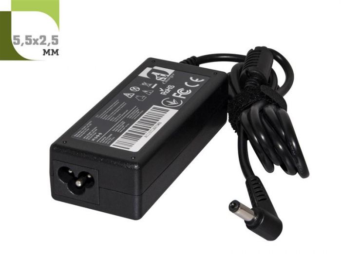 Блок живлення 1StCharger для ноутбука Lenovo 20V 65W 3.25A 5.5х2.5мм (AC1STLE65WB)