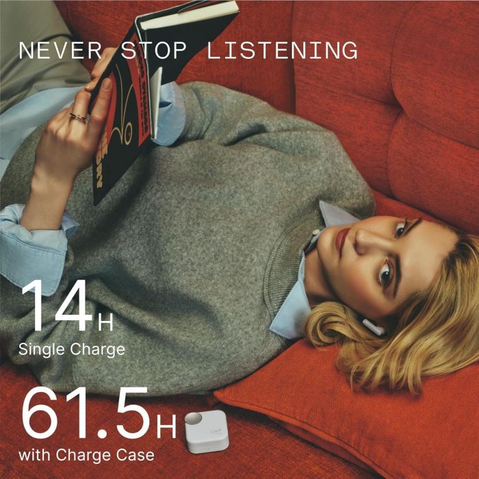 Bluetooth-гарнітура CMF by Nothing Buds 2 Plus B184 Light Grey (A10600105)