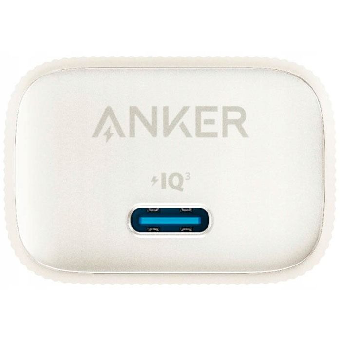 Мережевий зарядний пристрій Anker PowerPort 511 Nano IV White, 30 W USB Type-C (A2337G21)