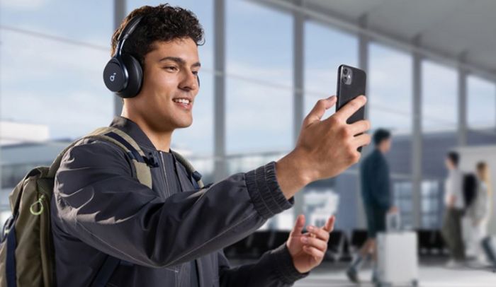 Bluetooth-гарнітура Anker SoundCore Space One Black (A3035G11)