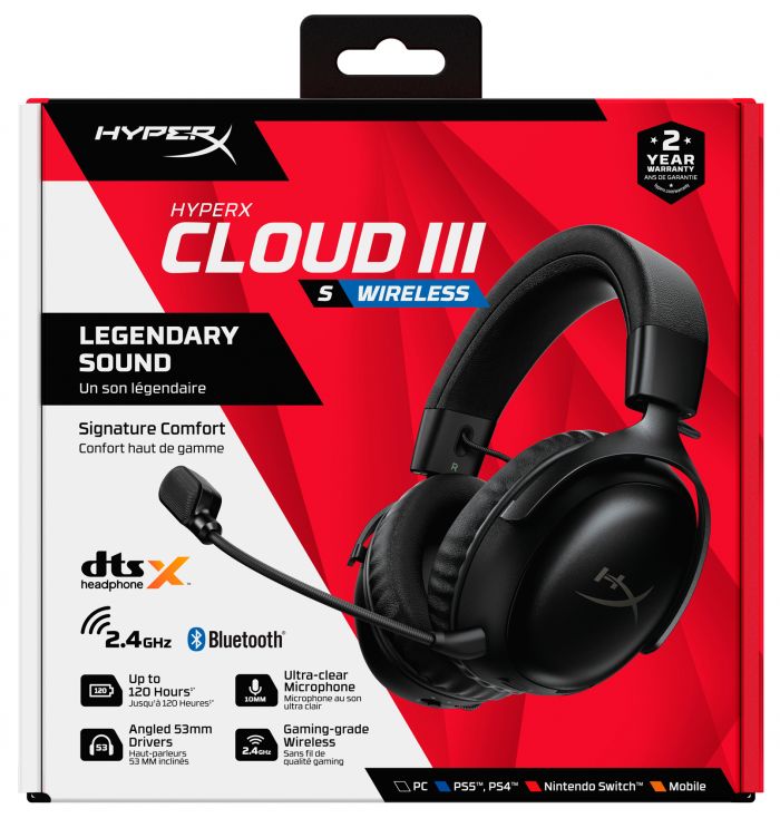 Гарнiтура HyperX Cloud III S Black (A59YZAA)