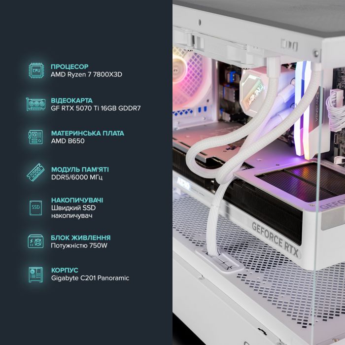 Персональний комп`ютер ASGARD (A78X3D.32.S10.57T.6777)