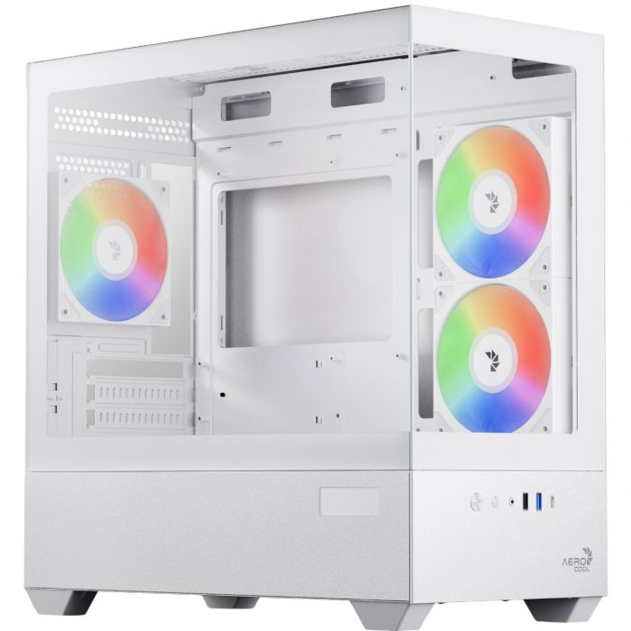 Корпус AeroCool P300D Digi-G-WT-v1 White (ACCS-PN05033.21)