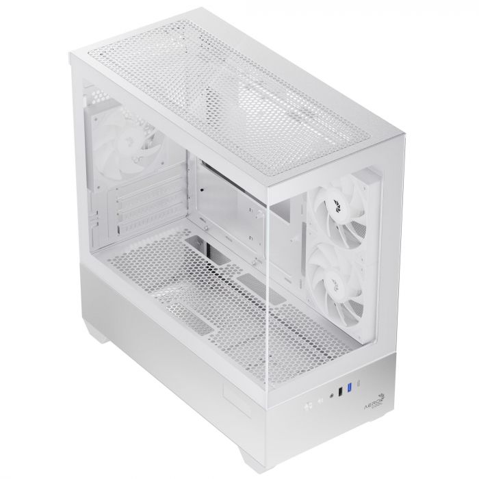 Корпус AeroCool P300D Digi-G-WT-v1 White (ACCS-PN05033.21)