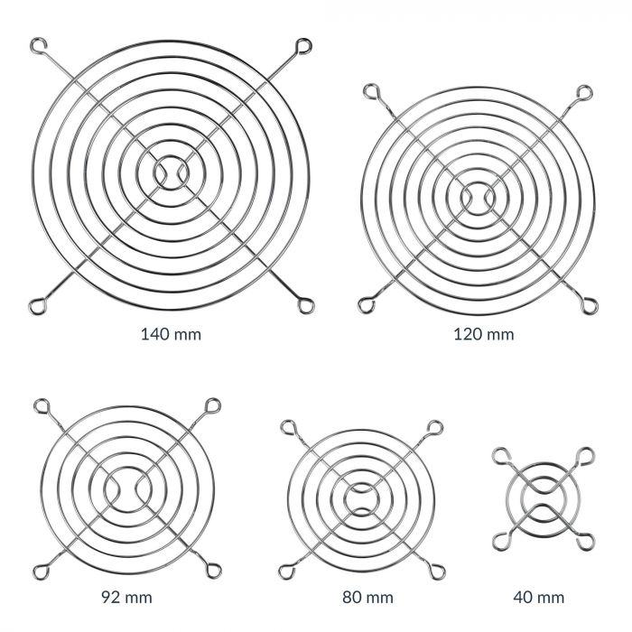 Решітка для вентилятора Arctic Fan Grill 80 мм Silver (ACFAN00085A)