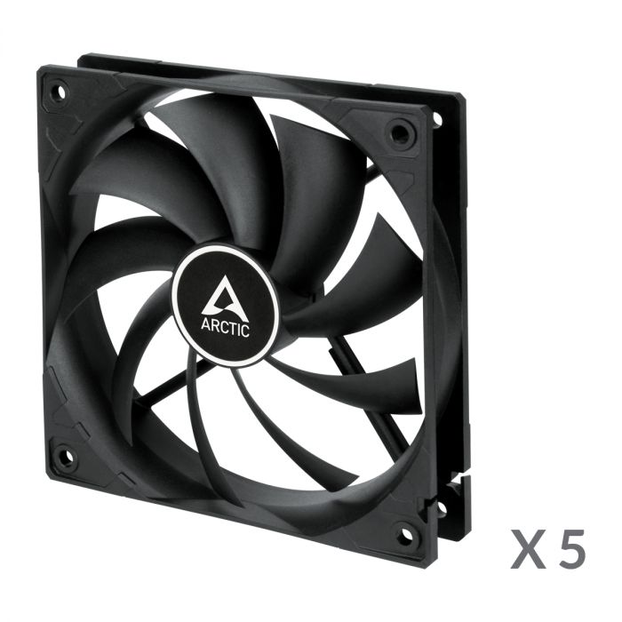 Вентилятор Arctic F12 Black - 5 Pack (ACFAN00248A)