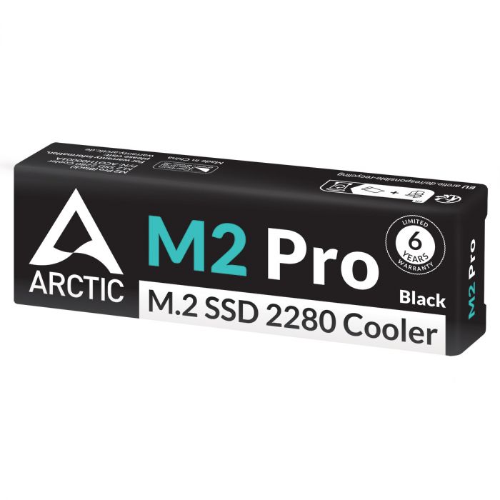 Радіатор охолодження для SSD Arctic M2 Pro Black (ACOTH00001A)