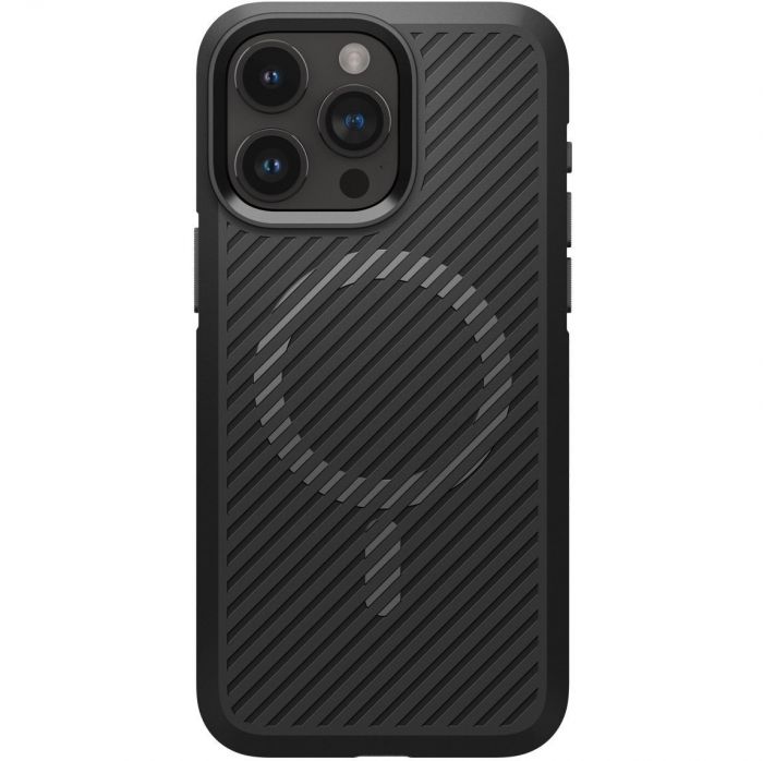 Чохол-накладка Spigen Core Armor MagFit для Apple iPhone 15 Pro Matte Black (ACS06467)