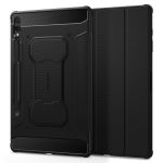 Чохол-книжка Spigen Rugged Armor Pro для Samsung Galaxy Tab S9+ 12.4 SM-X810/SM-X816 / Tab S10+ 12.4 SM-X820/SM-X826 Black (ACS06539)
