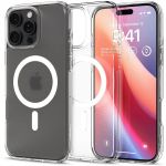 Чохол-накладка Spigen Ultra Hybrid with MagFit для Apple iPhone 16 Pro Max Frost Clear (ACS08002)