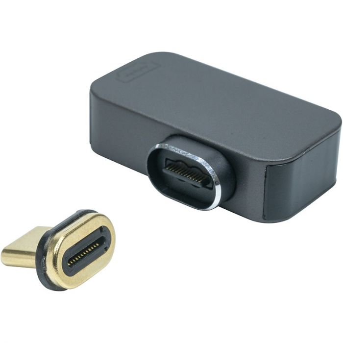 Адаптер PowerPlant USB Type-C - HDMI (M/F) Black (CA914302)