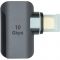 Адаптер PowerPlant USB Type-C - USB (M/F) Black (CA914319)