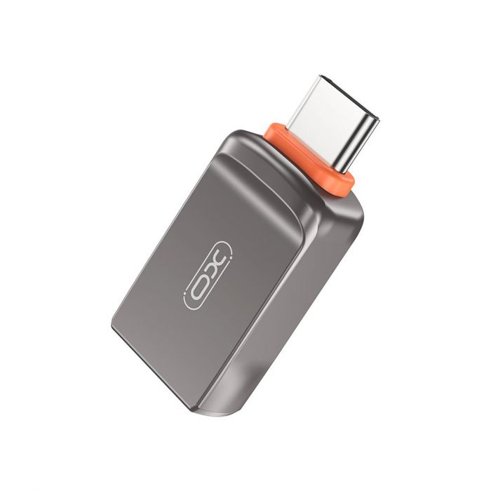 Адаптер XO USB Type-C - Lightning (F/M) Grey (NB281B-СA.tranish)