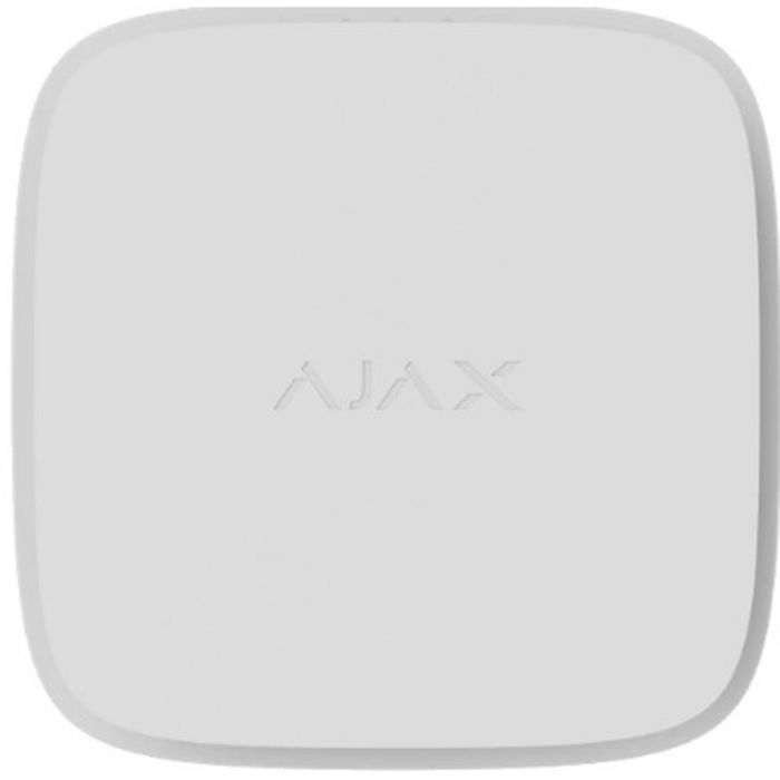 Бездротовий пожежний датчик Ajax FireProtect 2 RB (Heat/Smoke/CO) (8EU) white з сенсорами диму,температури та чадного газу