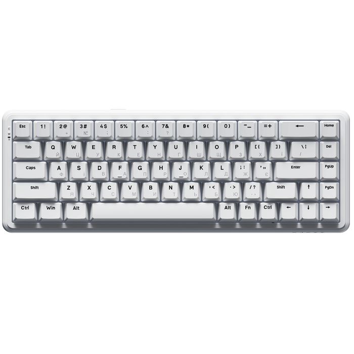 Клавіатура Ajazz AK680 Max Magnetic Switch White (AK680-WM-W-A)